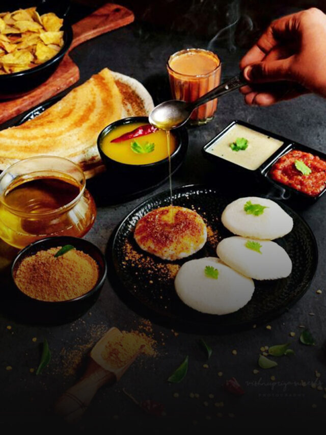 Traditional south Indian breakfasts